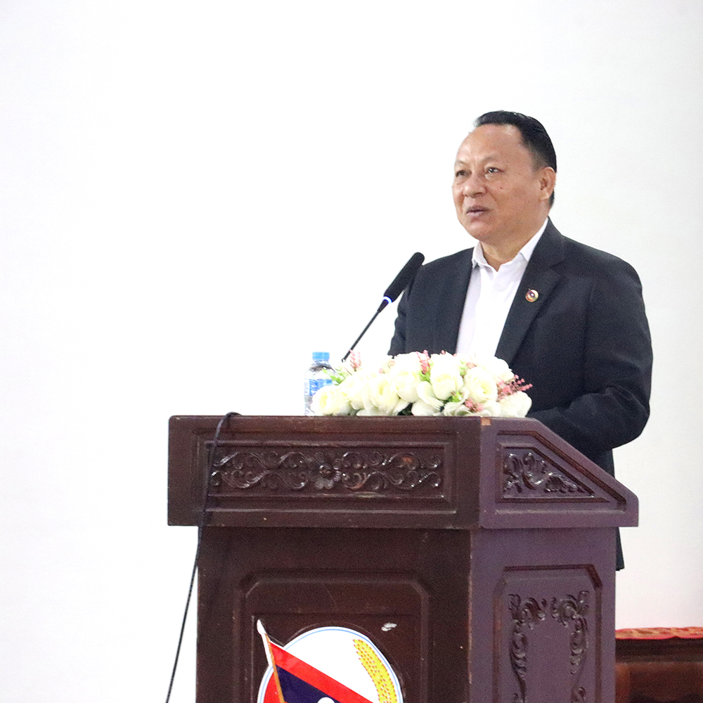 UNFPA - Mr. Monexay Laomoaxong, Secretary General, Lao Youth Union