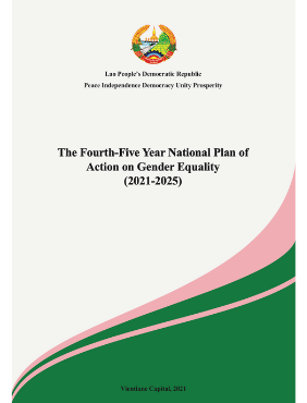 The Fourth-Five Year National Plan of Action on Gender equality (2021-2025)