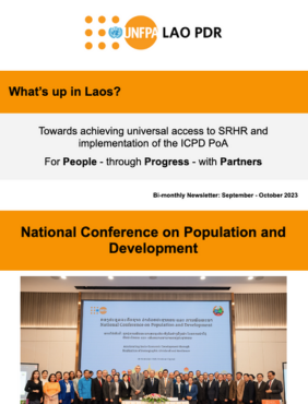 UNFPA Lao PDR September - October 2023 Newsletter