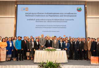 First-ever multi-sectoral pledge on population and development in Lao PDR reached at the National Conference on Population and D