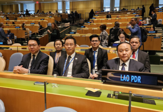 High-level delegation from the Lao PDR attends the 57 Session of Commission on Population and Development in the Headquarter of 