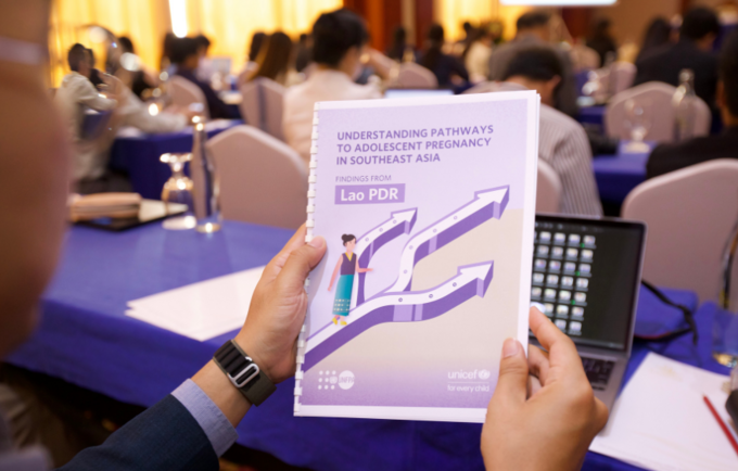 Government, UNFPA & UNICEF Launch Groundbreaking Report on Adolescent Pregnancy in Lao PDR