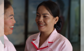  A mother-daughter midwife team saving mothers and babies in Lao PDR