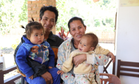 A family in Phonthong, Luang Prabang province, Lao PDR @UNFPA2021
