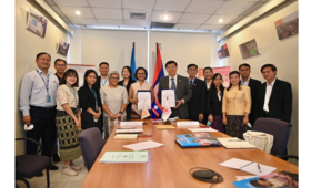 UNFPA and the Lao Red Cross partner to strengthen capacity on Blood management and services, Health Promotion and Disaster Prepa