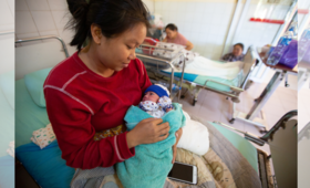 New report: Lao PDR sees dramatic improvements in the health of mothers