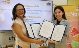 UNFPA And UTD Education Sign Memorandum Of Understanding To Empower Young People in Laos