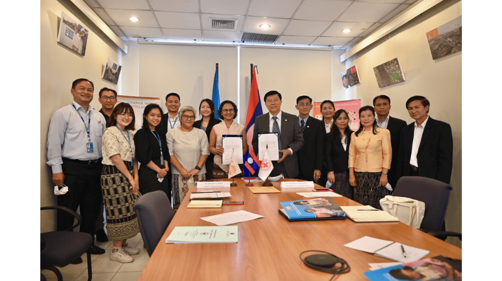 UNFPA and the Lao Red Cross partner to strengthen capacity on Blood management and services, Health Promotion and Disaster Prepa