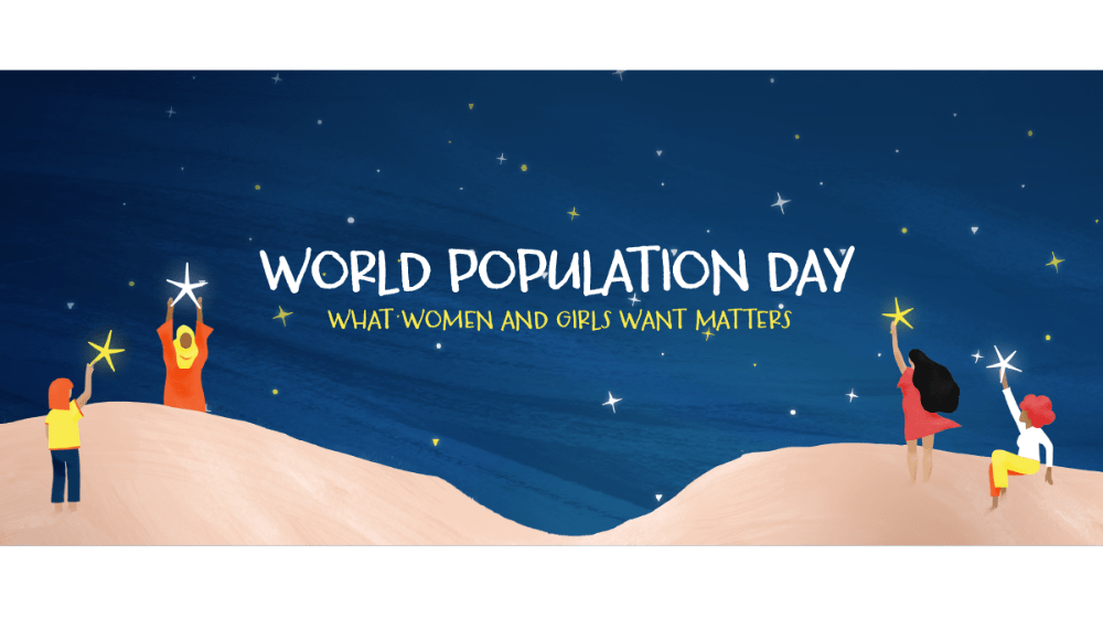 World Population Day Artwork © UNFPA HQ