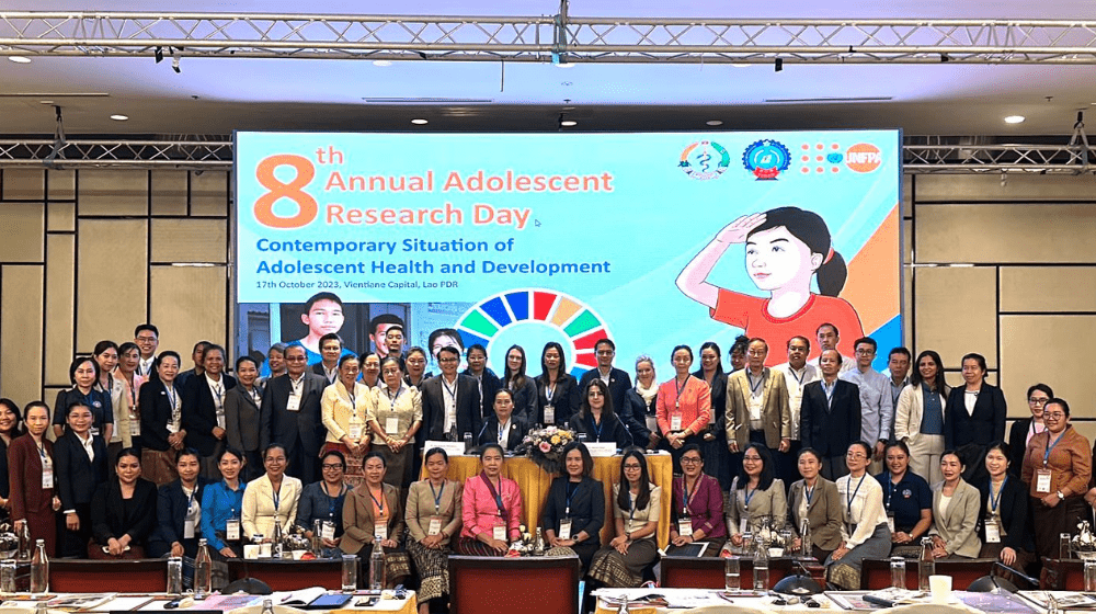  Laos Hosts The 8th Adolescent Research Day Forum Under The Theme: ”Contemporary Situation of Adolescent Health and Development”