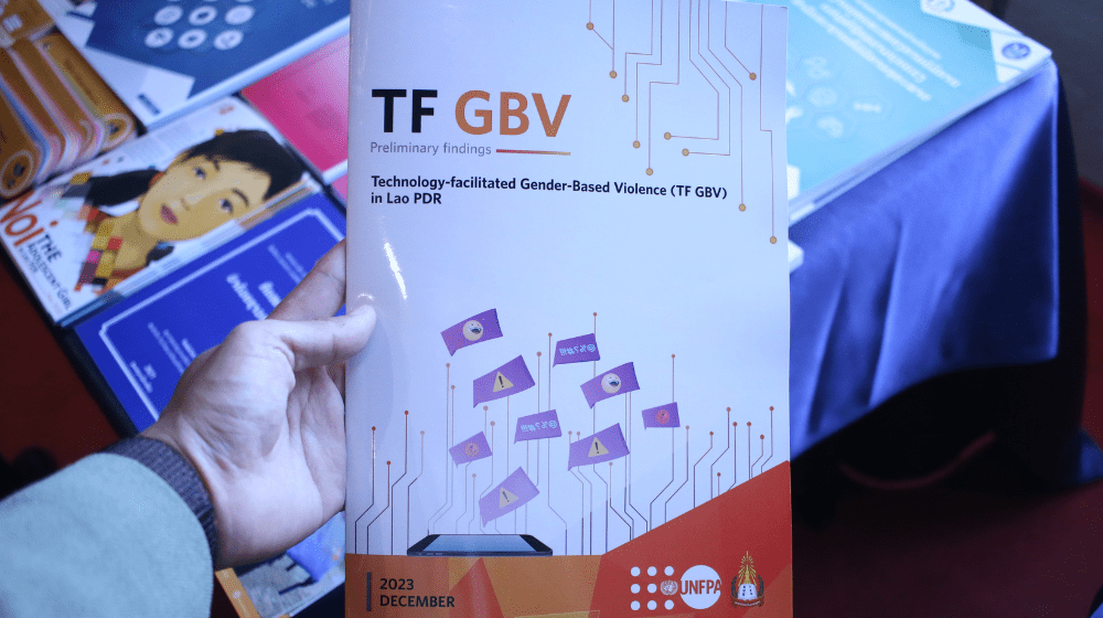 National University of Laos and UNFPA Launch The Country’s First Preliminary Findings on Technology-Facilitated Gender-Based Vio