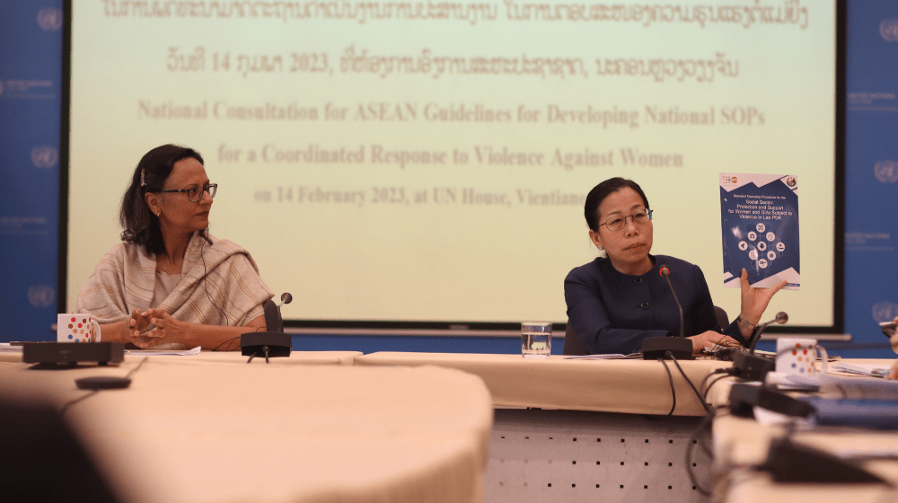 LWU ແລະ UNFPA ນໍາພາການປະຕິບັດທີ່ດີ ເພື່ອເພີ່ມທະວີການປະສານງານ ແລະ ການຊ່ວຍເຫຼືອທີ່ມີຄຸນະພາບໃຫ້ແກ່ຜູ້ຖືກເຄາະຮ້າຍ