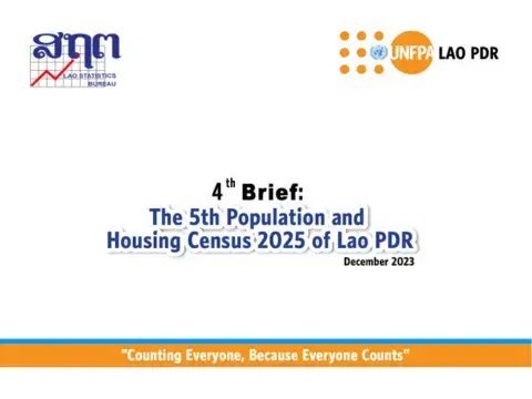 4th Brief: The 5th Population and Housing Census 2025 of Lao PDR