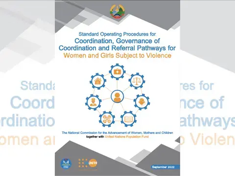 Standard Operating Procedures for Coordination, Governance of Coordination and Referral Pathways for Women and Girls Subject to Violence