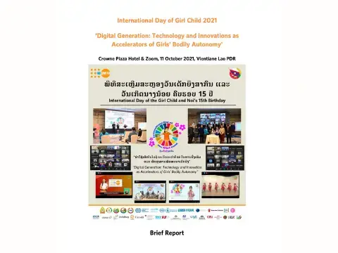 International Day of Girl Child 2021 - Brief Report