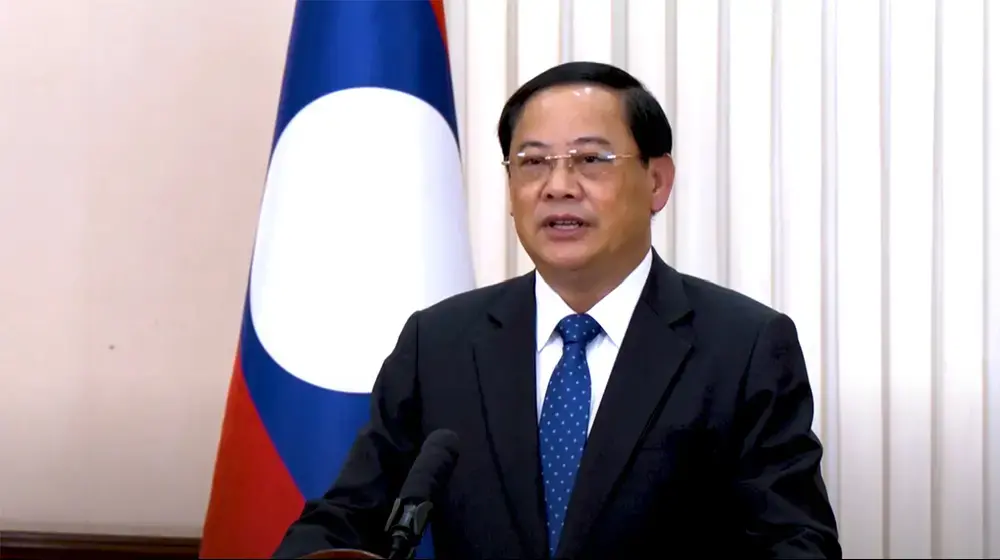 A video message from the Prime Minister of Lao PDR, H.E. Sonexay Siphandone, for the 16 Days of Activism.