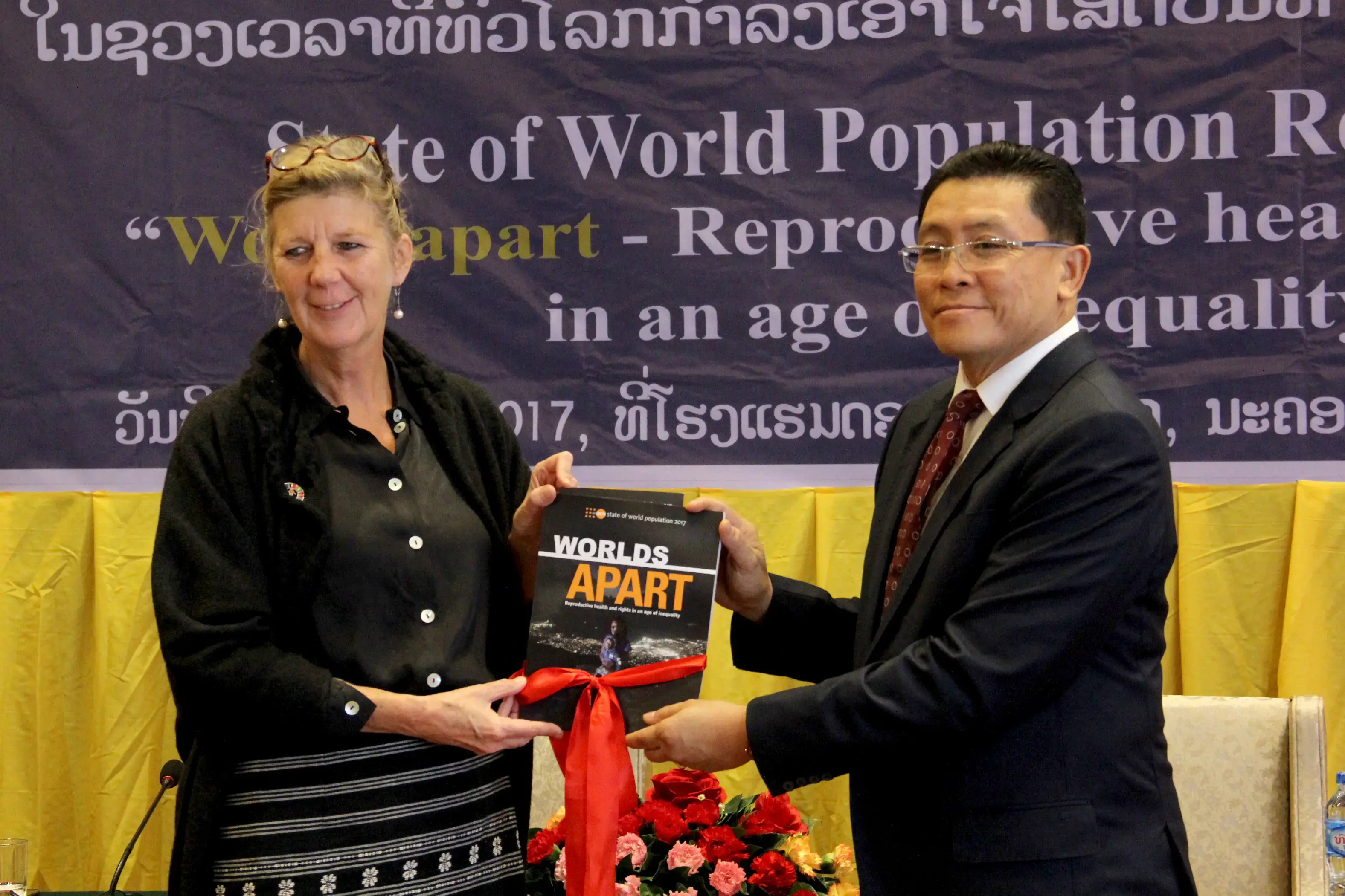 Lao PDR launches the State of World Population 2017 report, linking women’s reproductive rights and elimination of poverty