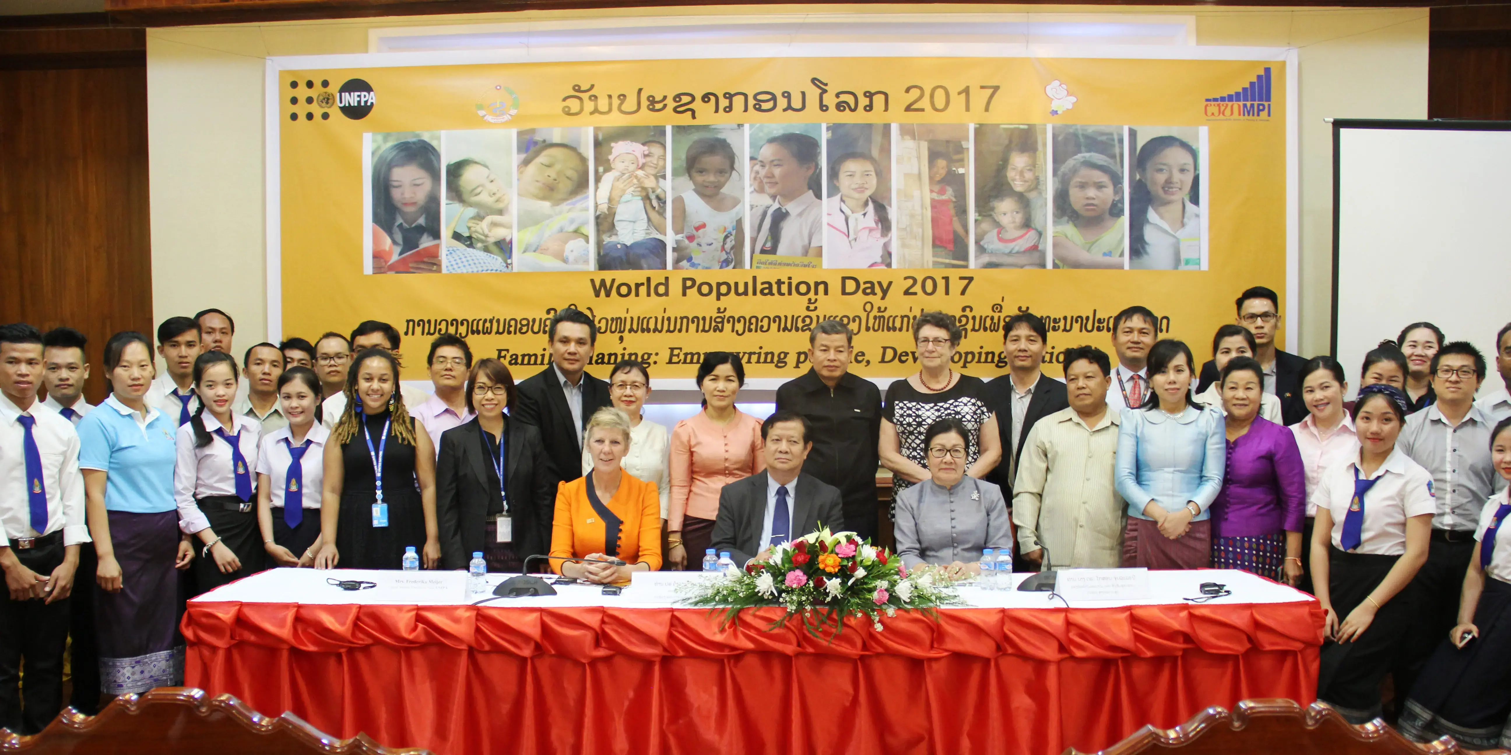 UNFPA and Lao Government launched the short film on World Population Day 2017