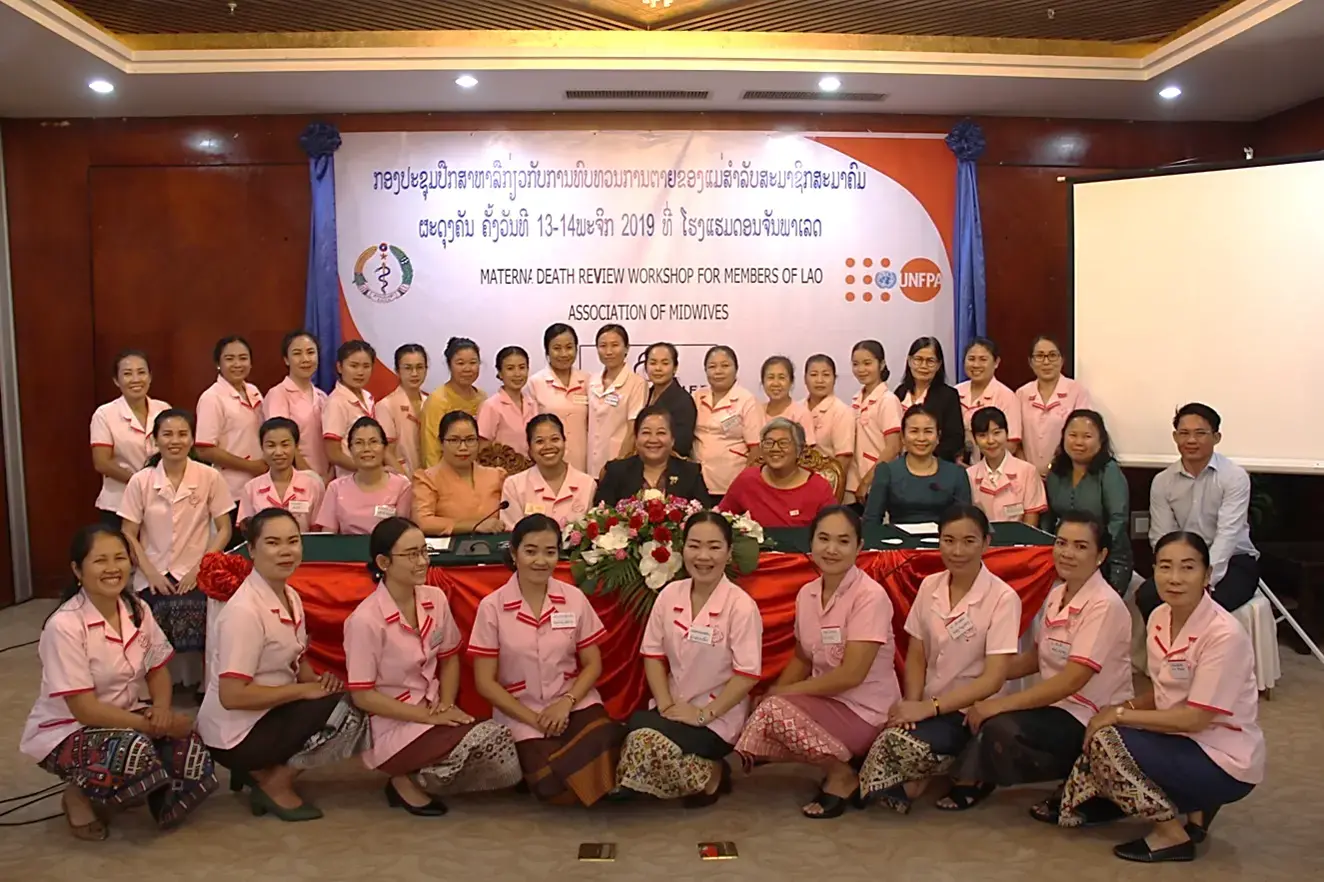 Lao Association of Midwives held workshop to prevent maternal deaths 