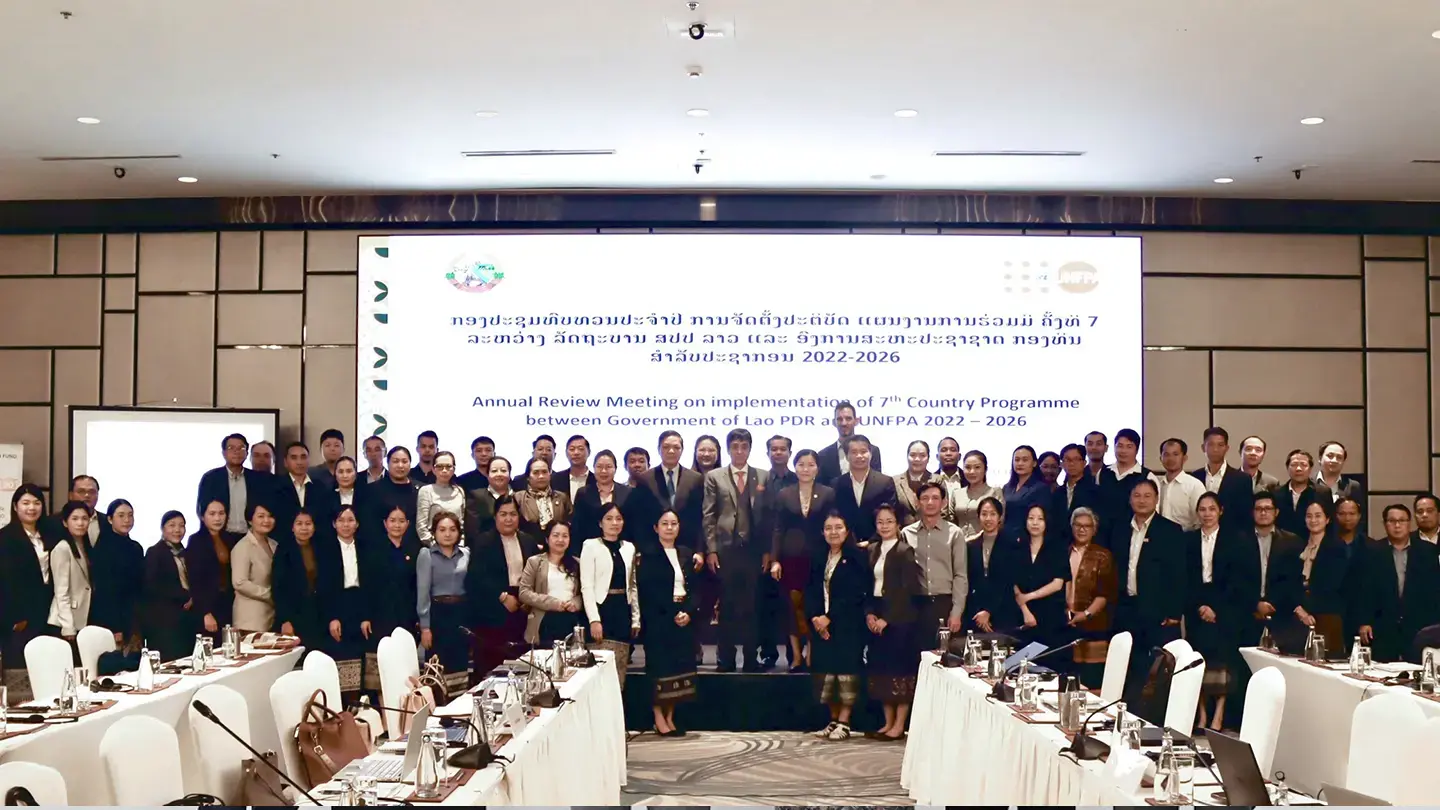 Government of Lao PDR and UNFPA hold annual review meeting to celebrate 2024 achievements and present priorities for 2025