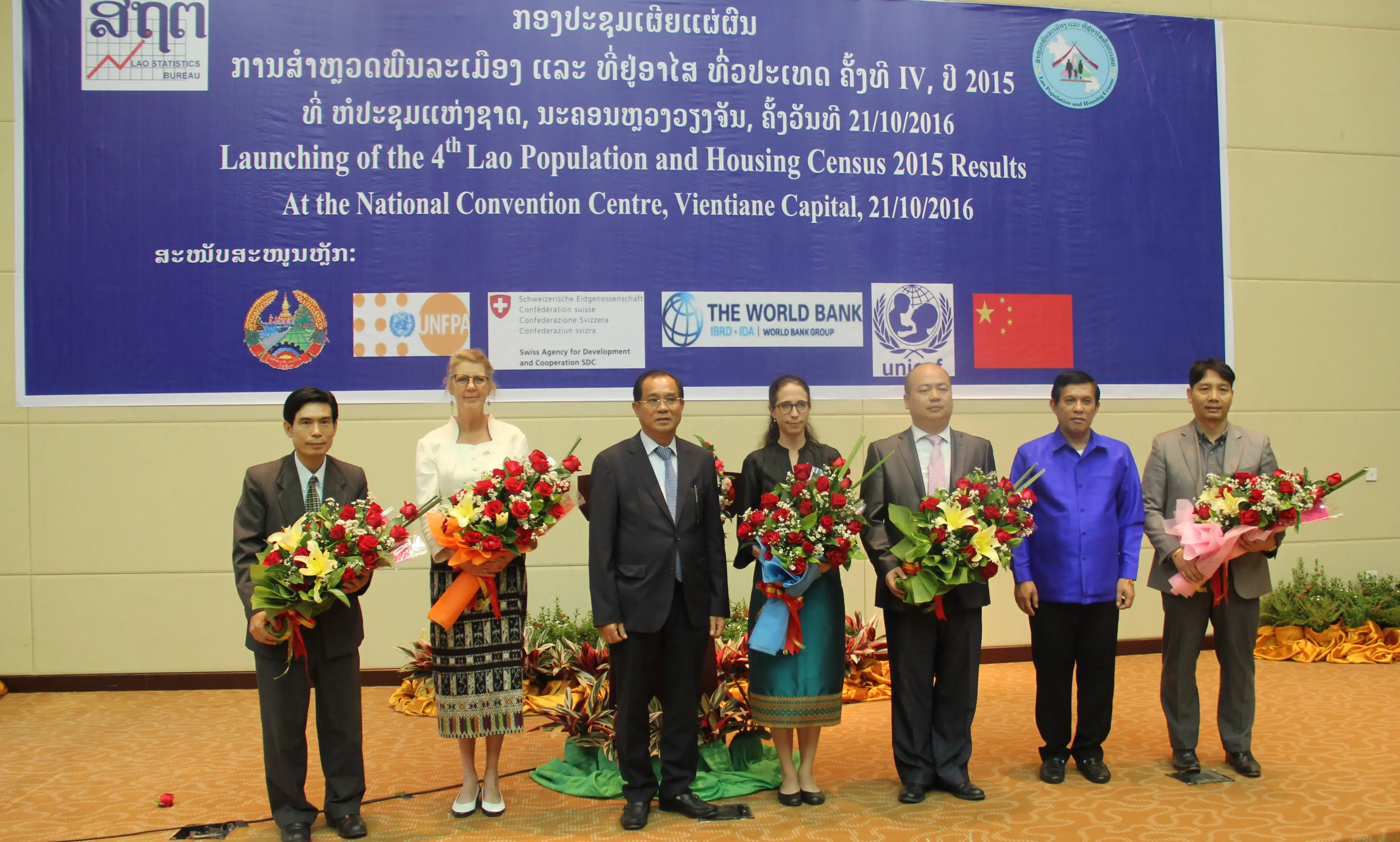 Lao PDR launches the final report of the 4th Lao Population and Housing Census