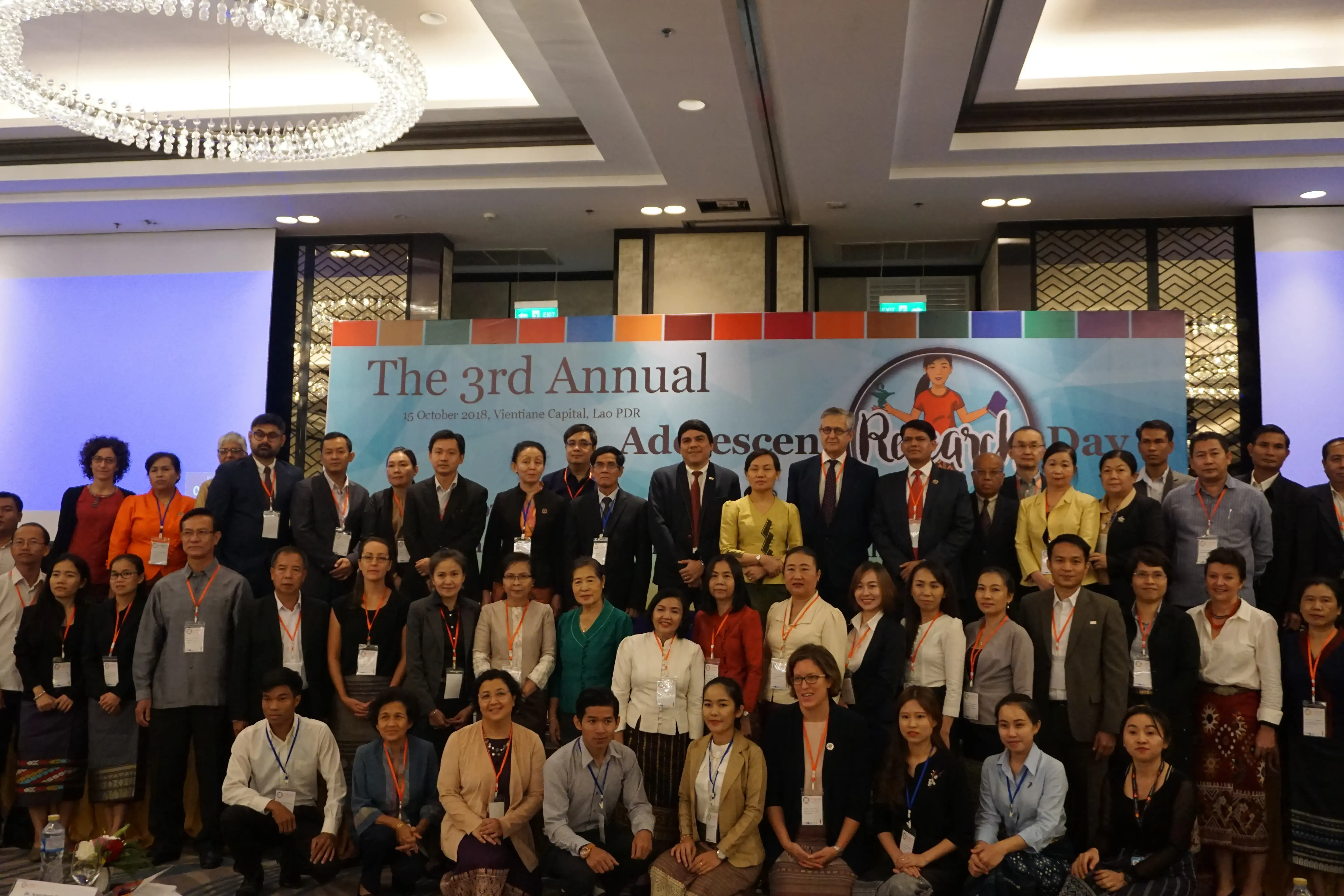 Third Annual Adolescent Research Day (ARD) held in Vientiane Capital