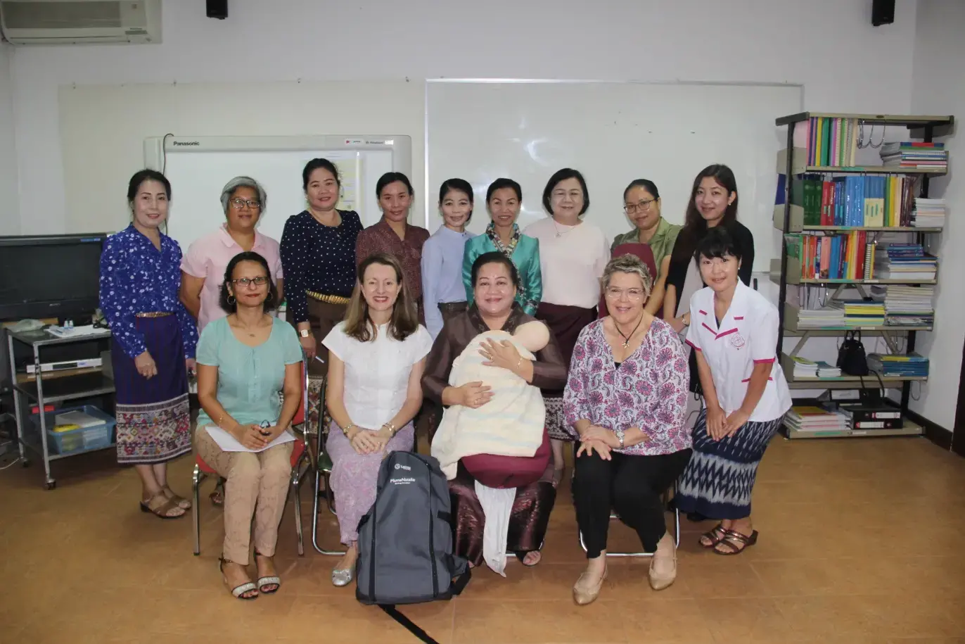 Launched emergency care training for midwives to end preventable maternal deaths in Lao PDR