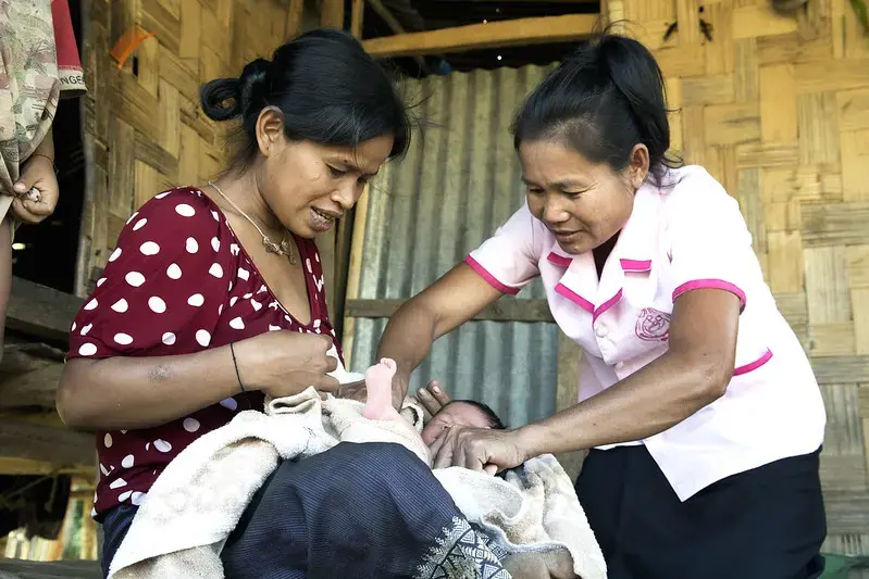  Midwives save lives: an ambitious skills building project to improve maternal health care in Laos