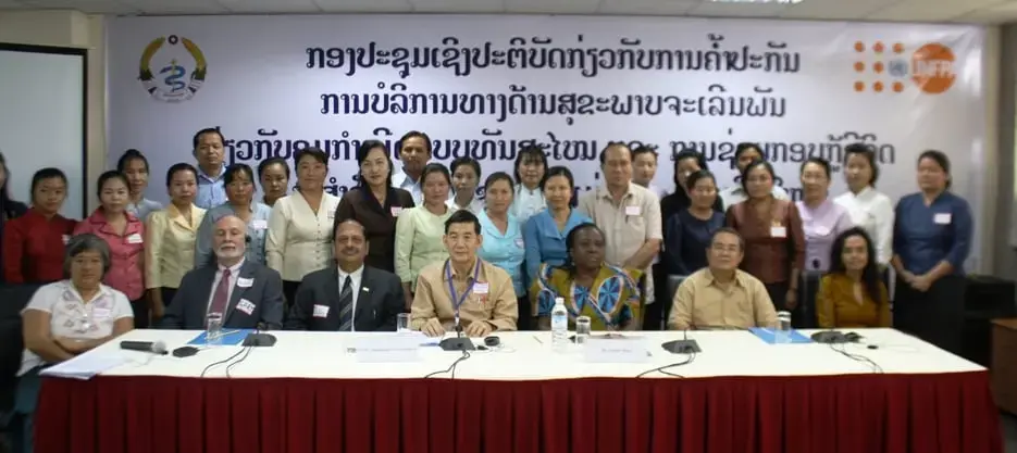 Health Officials discuss ways to improve Reproductive Health in Laos