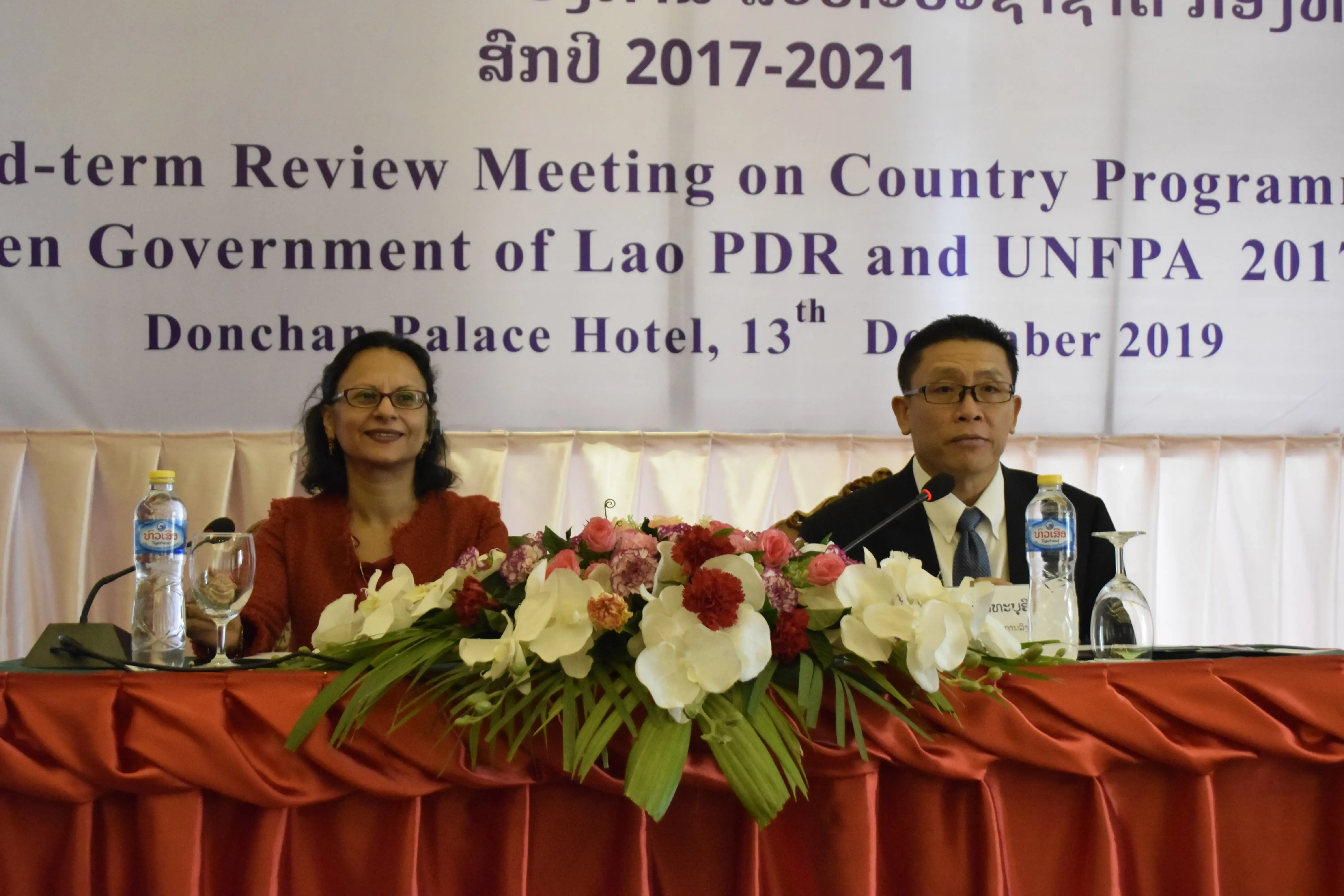 Lao PDR Government and UNFPA set priorities for 2020 for women, girls and young people 