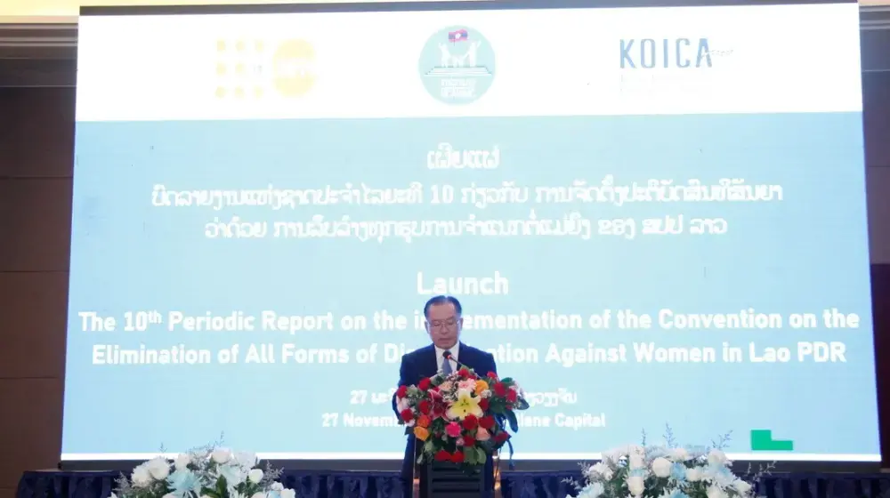 Progress for Lao women and girls celebrated at the official launch of the country’s 10th CEDAW report