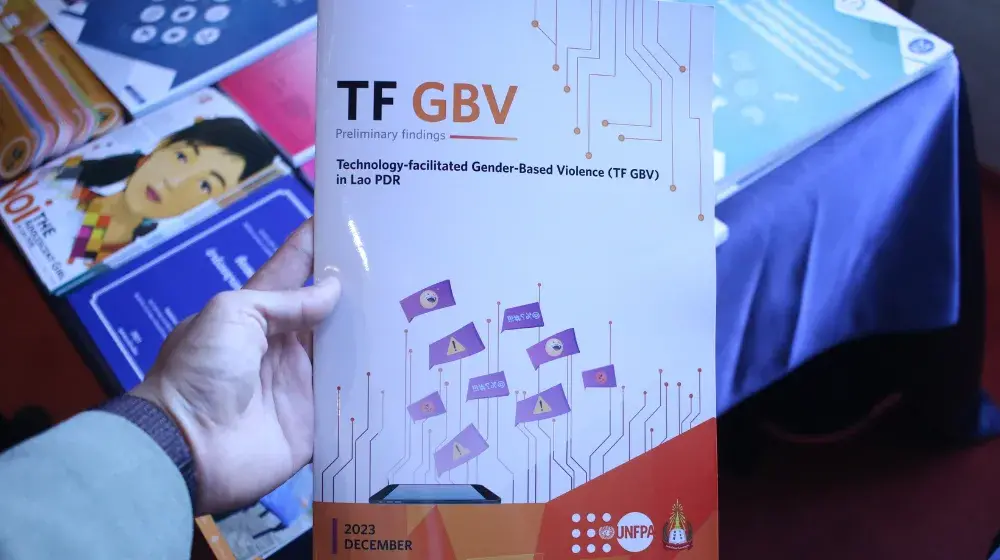 National University of Laos and UNFPA Launch The Country’s First Preliminary Findings on Technology-Facilitated Gender-Based Violence 