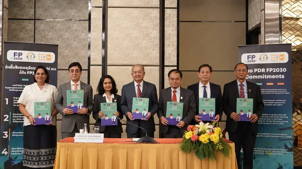 Lao PDR Launches The National Commitment To Advance Family Planning Rights, Choices, And Services