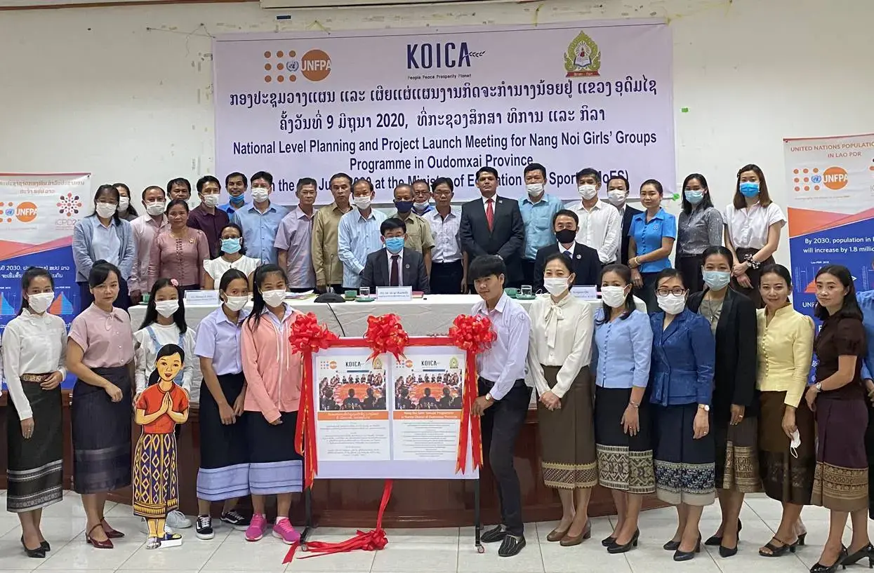  Extension of Nang-Noi programme in Oudomxay Province launched for empowering adolescent girls and boys  