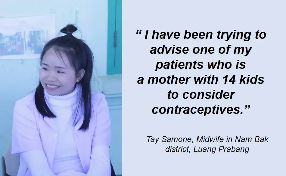 Building strong Family Planning programmes in Lao PDR: investing in midwives, commodities and behaviour change (1)