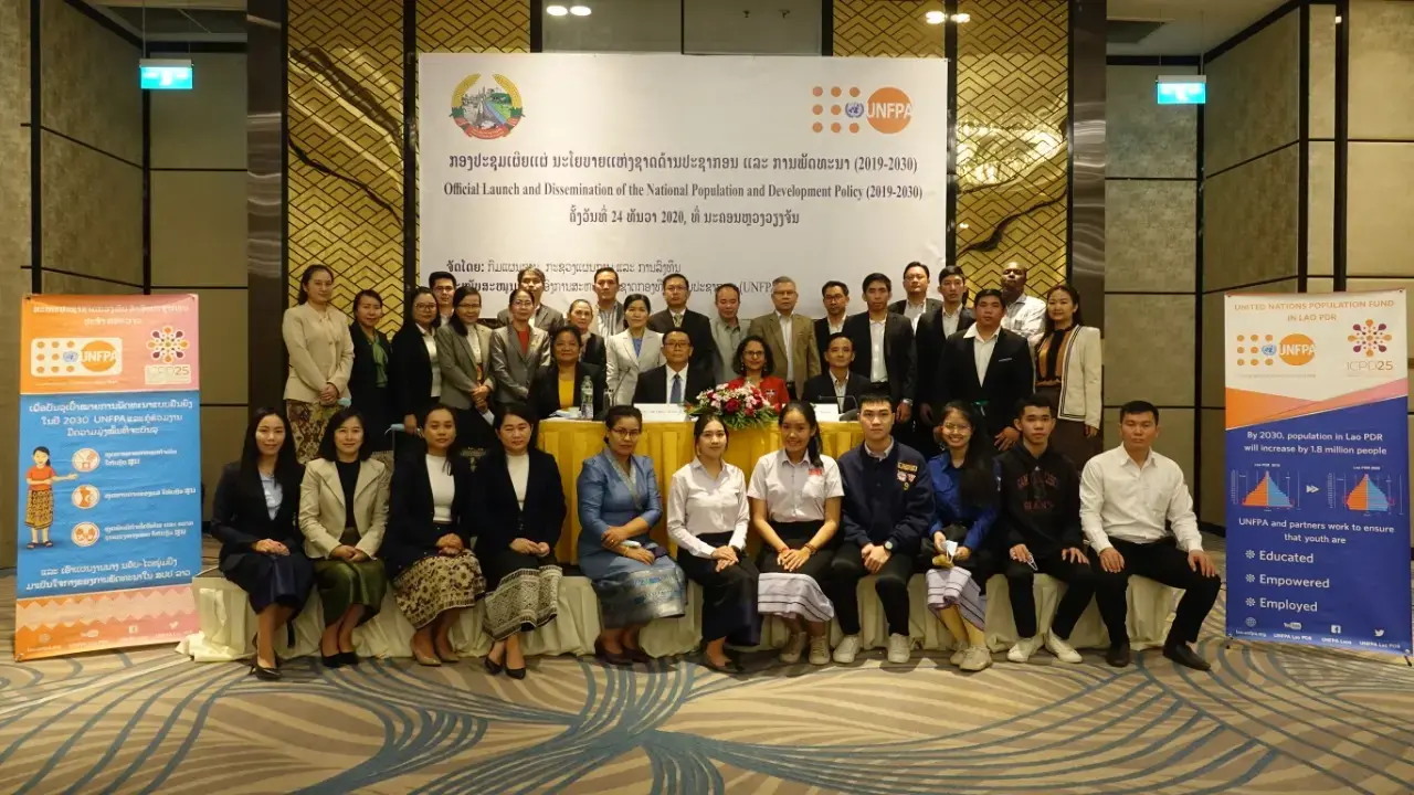 Lao PDR leaving no one behind by integrating population needs in The National Population and Development Policy revision