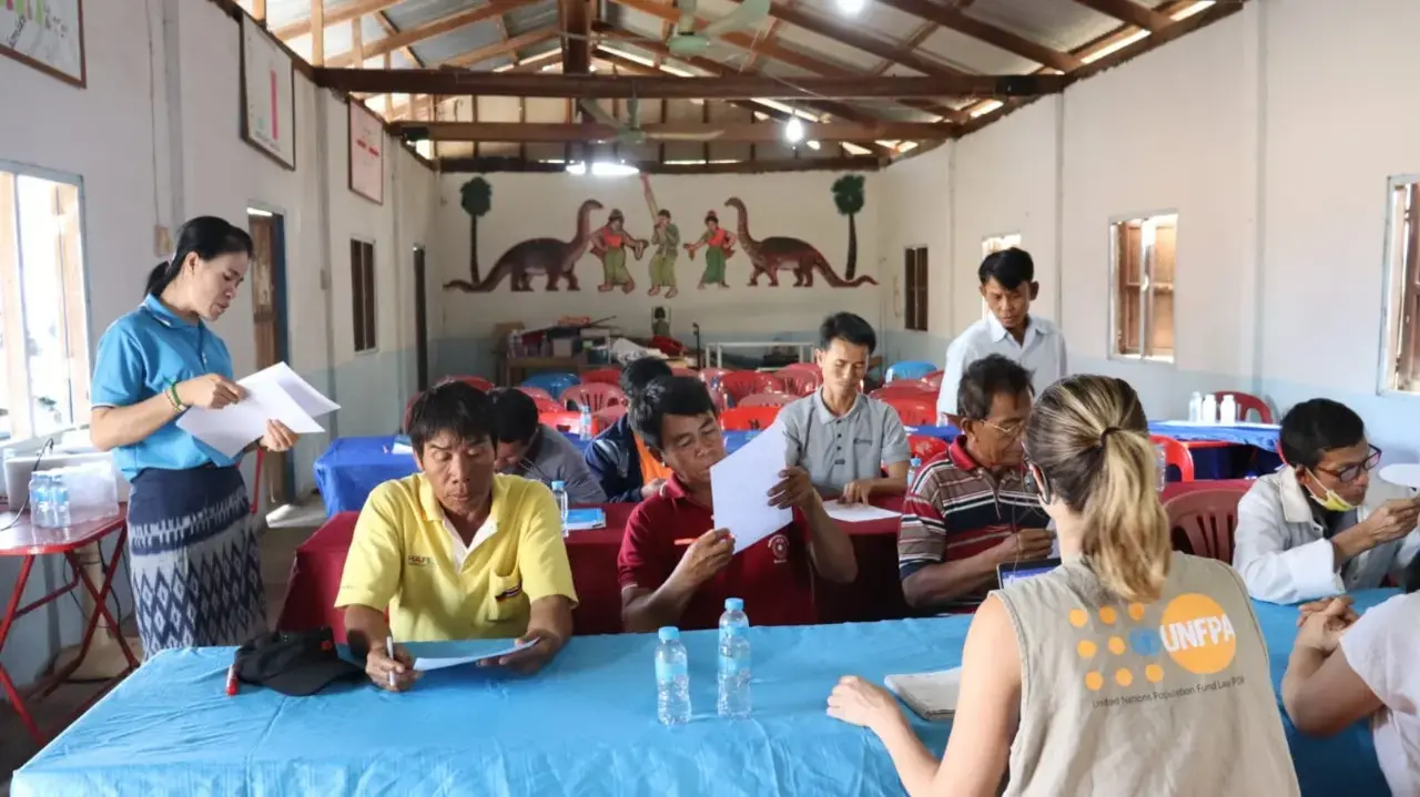 Engaging  Men in Savannakhet villages to Champion the Prevention of Violence in Lao PDR