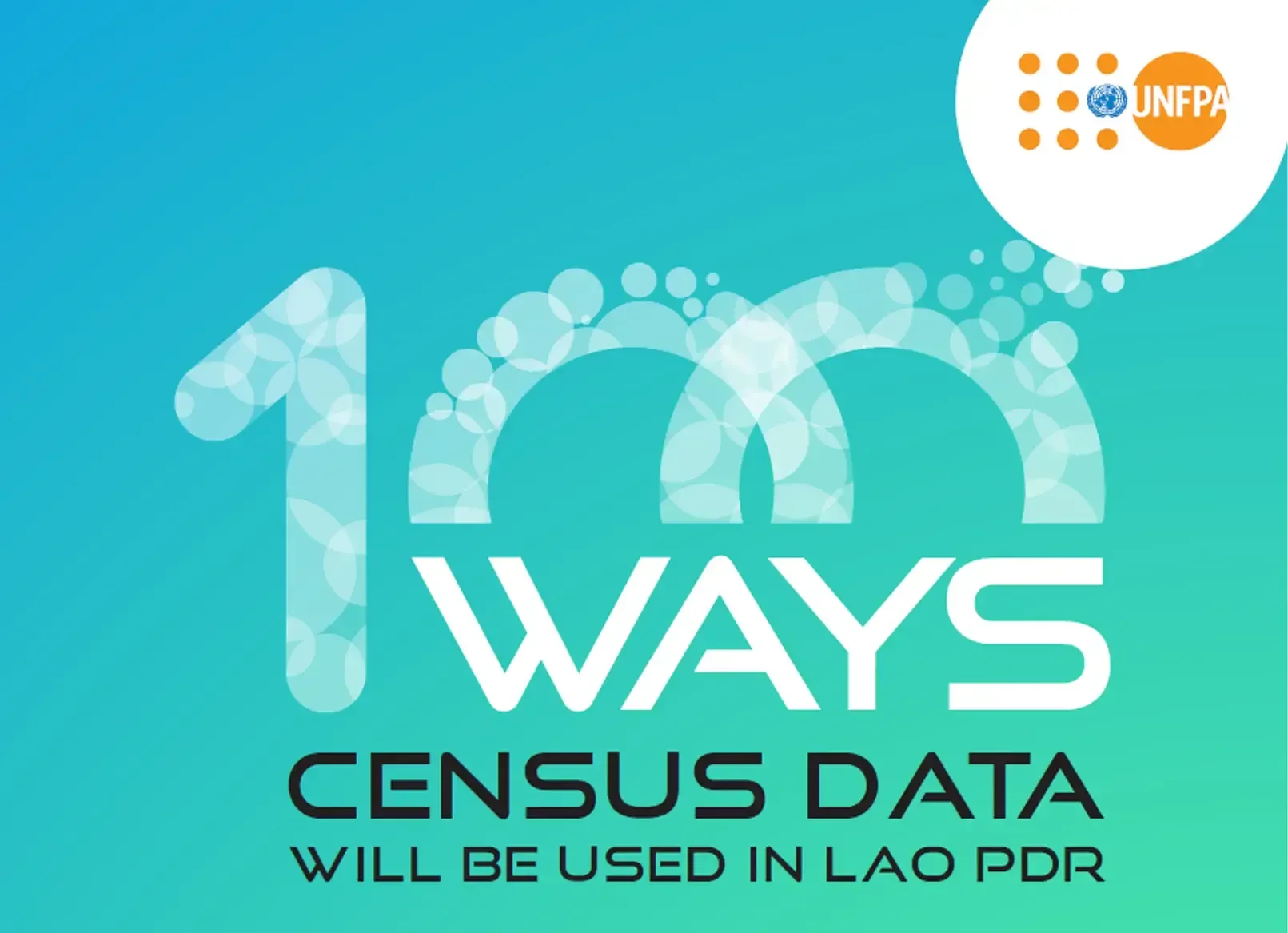 100 ways census data will be used in Lao PDR