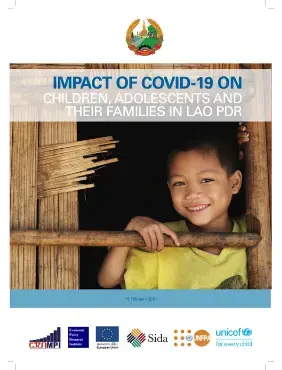 IMPACT OF COVID-19 ON CHILDREN, ADOLESCENTS AND THEIR FAAMILIES IN LAO PDR