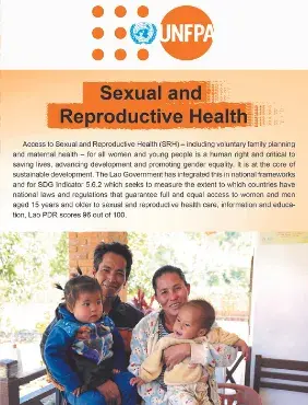 Sexual and Reproductive Health Program Overview