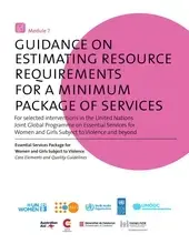 Guidance on Estimating Resource Requirements for a Minimum Package of Services