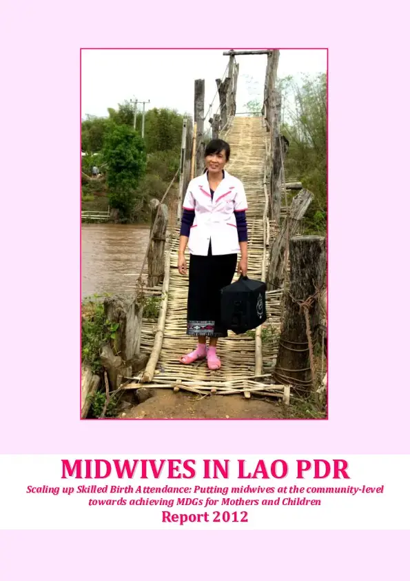 Midwives in Lao PDR Report 2012